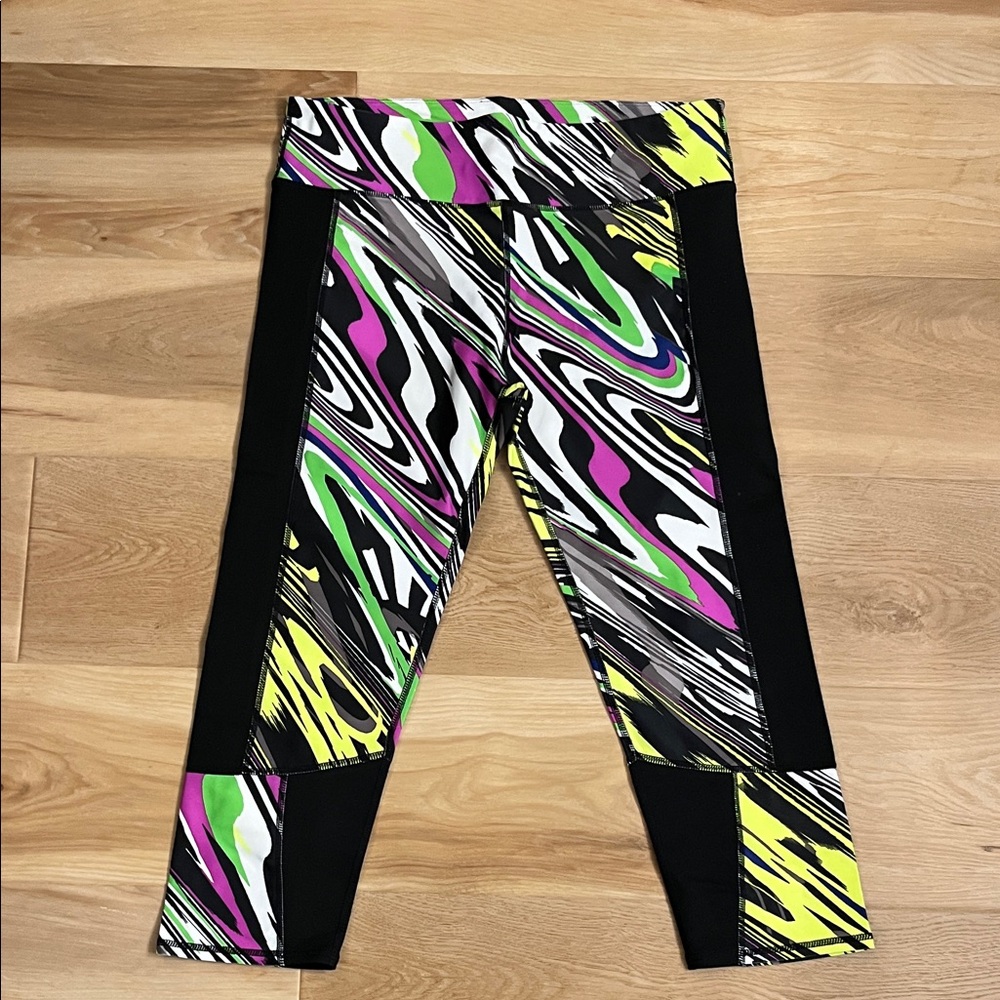 Fabletics Multicolor Patterned Leggings NWT - image 1